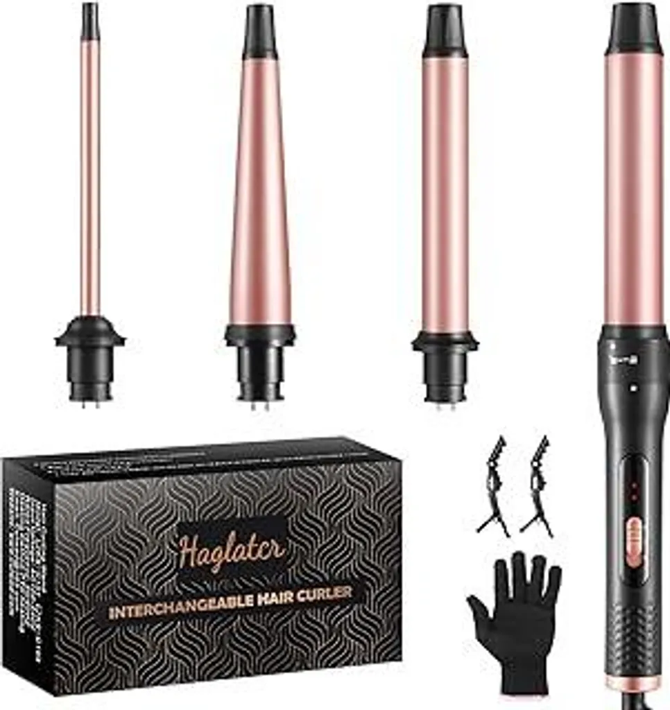 Ferro Arricciacapelli Multifunzione Haglater - Look Beach Waves da Sogno