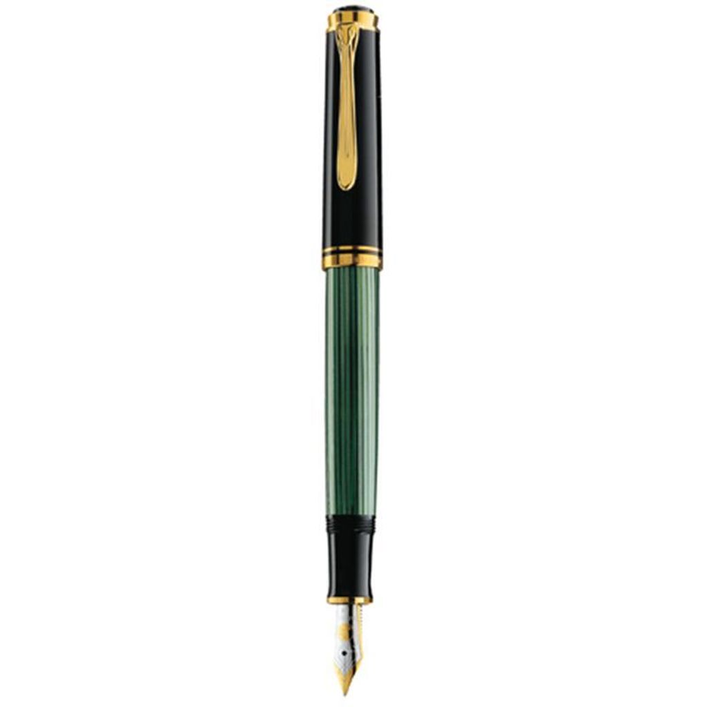 Pelikan Füllhalter M400 Schwarz-Grün M Geschenkbox Zdjęcie produktu 