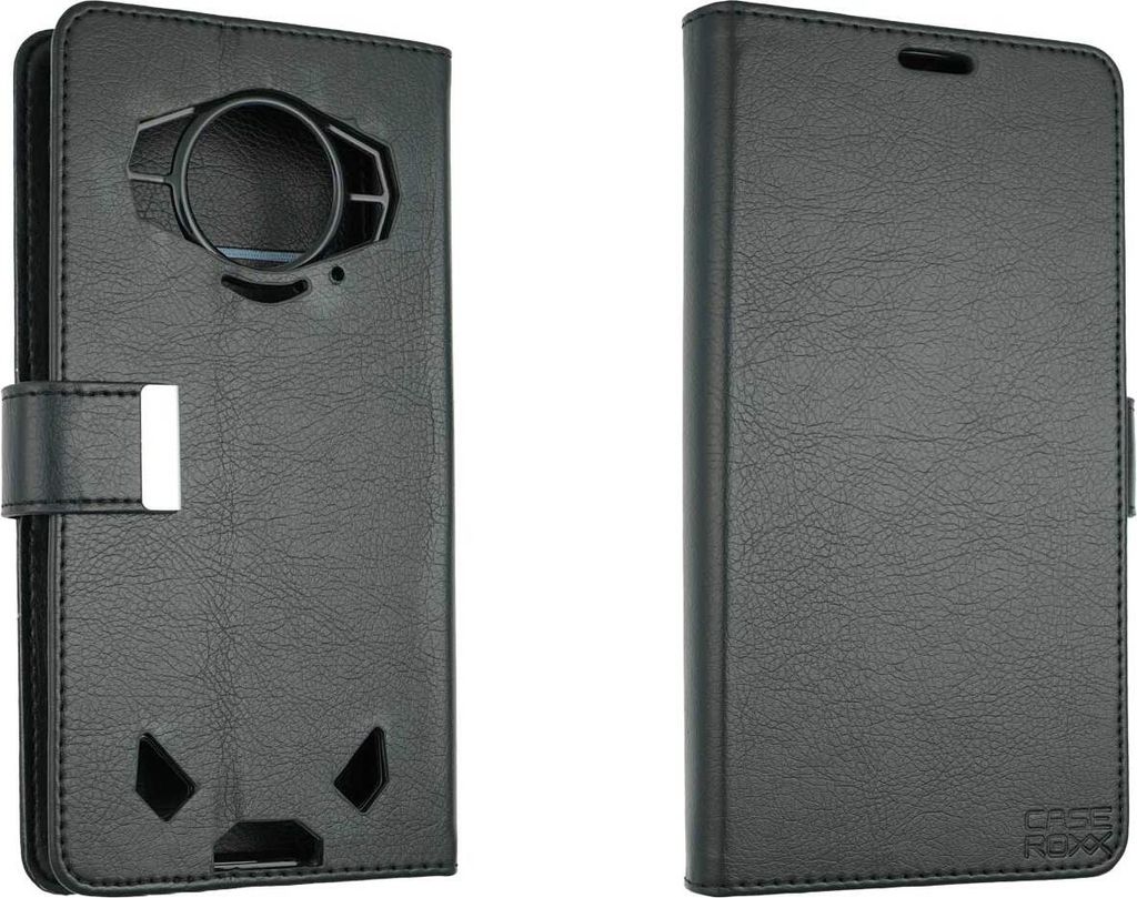 Bookstyle Tasche für Doogee S200x schwarz Zdjęcie produktu 