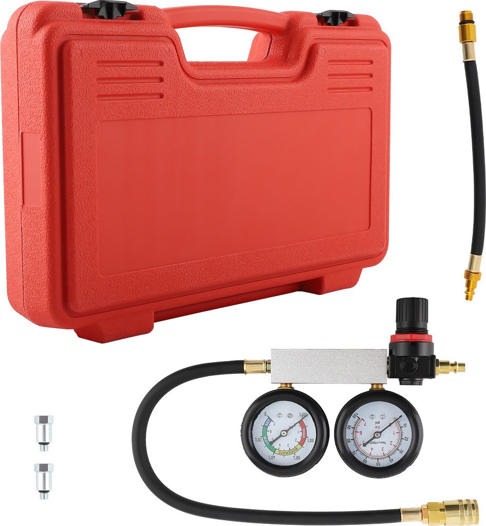 Druckverlust Tester Set Benzinmotor Prüfer Zylinderdruck messen