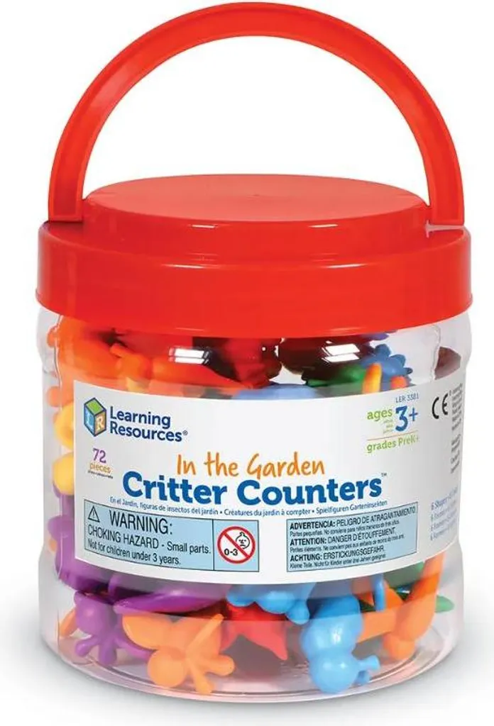 Figurines insectes pour apprendre à compter et trier - Jeu 72 pièces