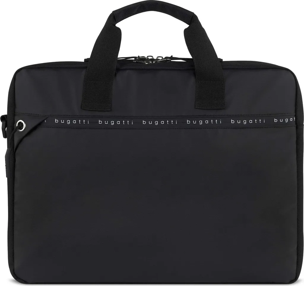 Bugatti Blanc DeLight Briefcase Nero - Borsa Laptop Professionale 15.4"