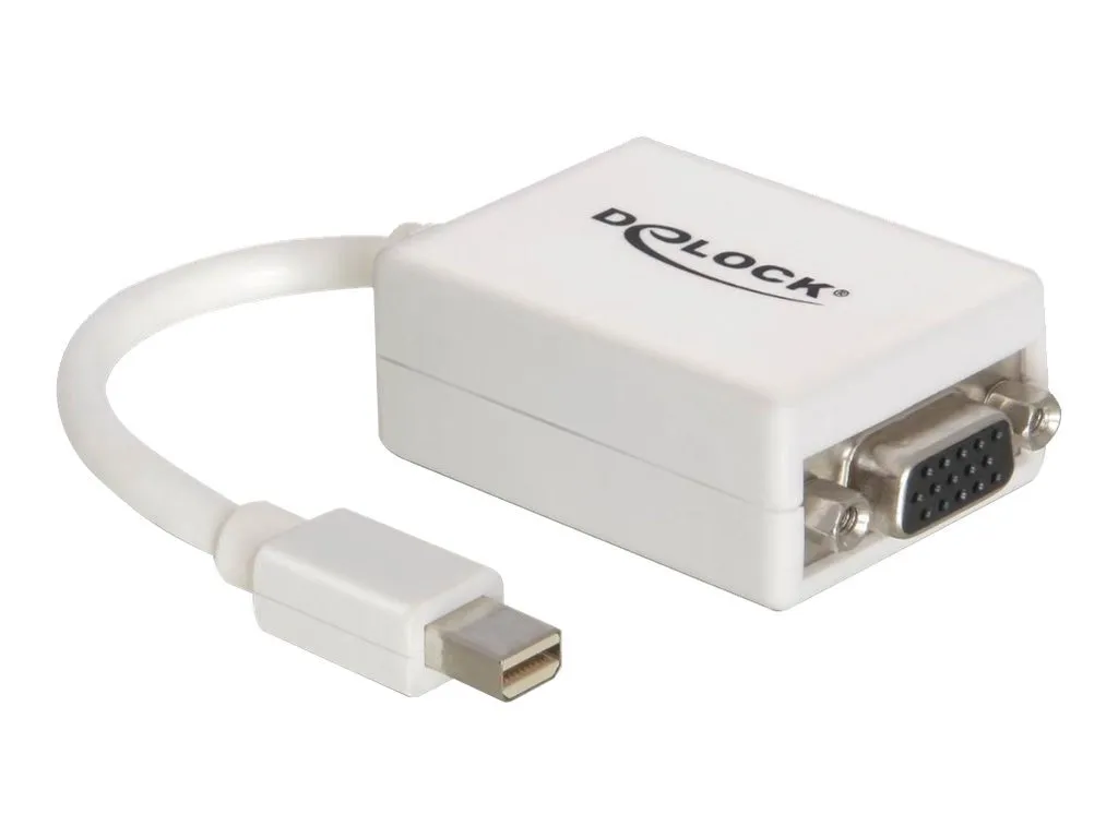 Convertisseur Mini DisplayPort vers VGA Delock pour Moniteur et Écran - 2