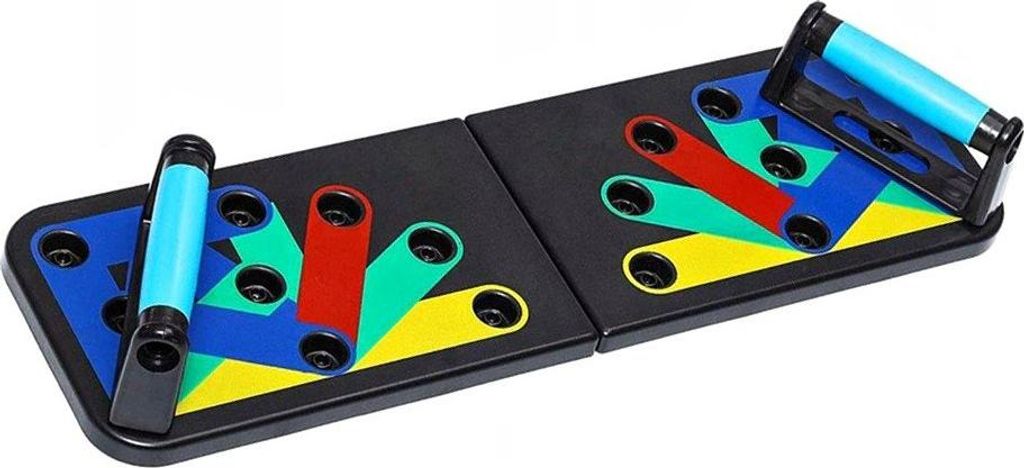 Verk 24087 Liegestütz-Übungsbrett Push-Up Board 14in1 Produktbild 