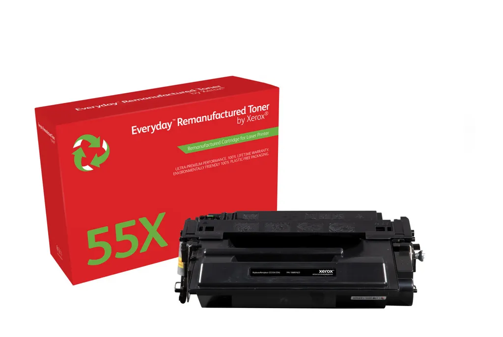 Fini les Impressions Floues : Toner Xerox Everyday pour HP 55X CE255X Noir