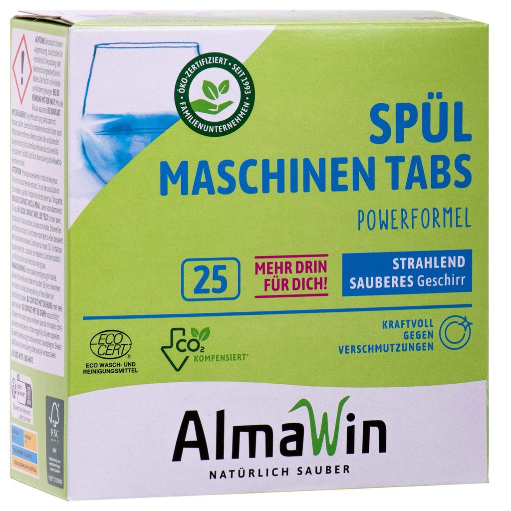 AlmaWin 949147 AlmaWin Spülmaschinentabs 25St Obrázok produktu 