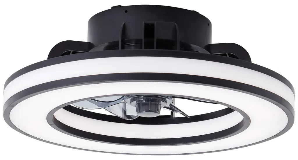 Plafonnier ventilateur LED Mondello : fini la chaleur et l'obscurité