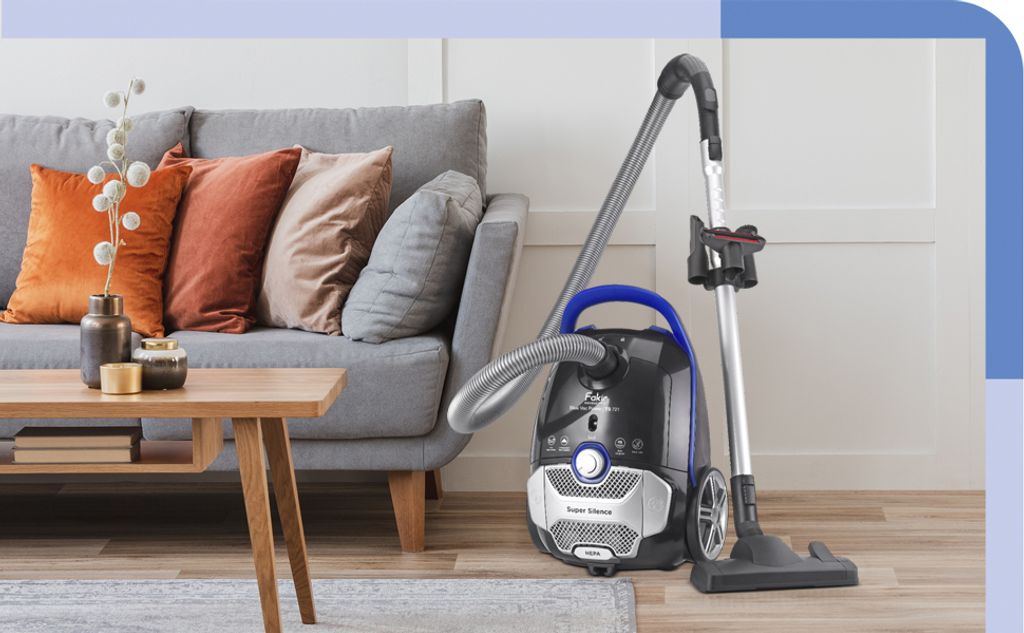 Fakir Blue Vac Power Staubsauger mit Beutel, 800 Watt Produktbild 11