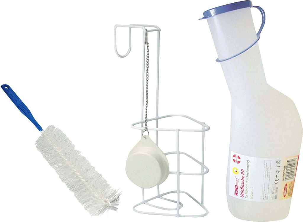 WUNDmed WUNDmed Urinflaschen-Set, 3-teilig Produktbild 