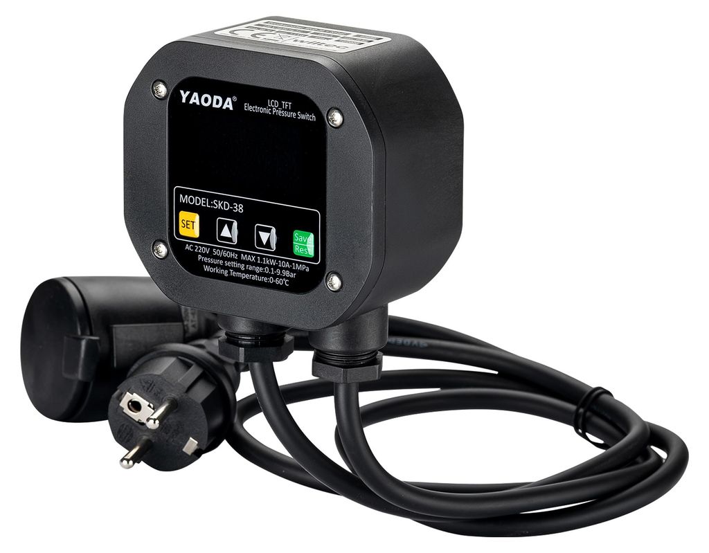 Wiltec elektronischer Druckschalter für Hauswasserwerk, Produktbild 