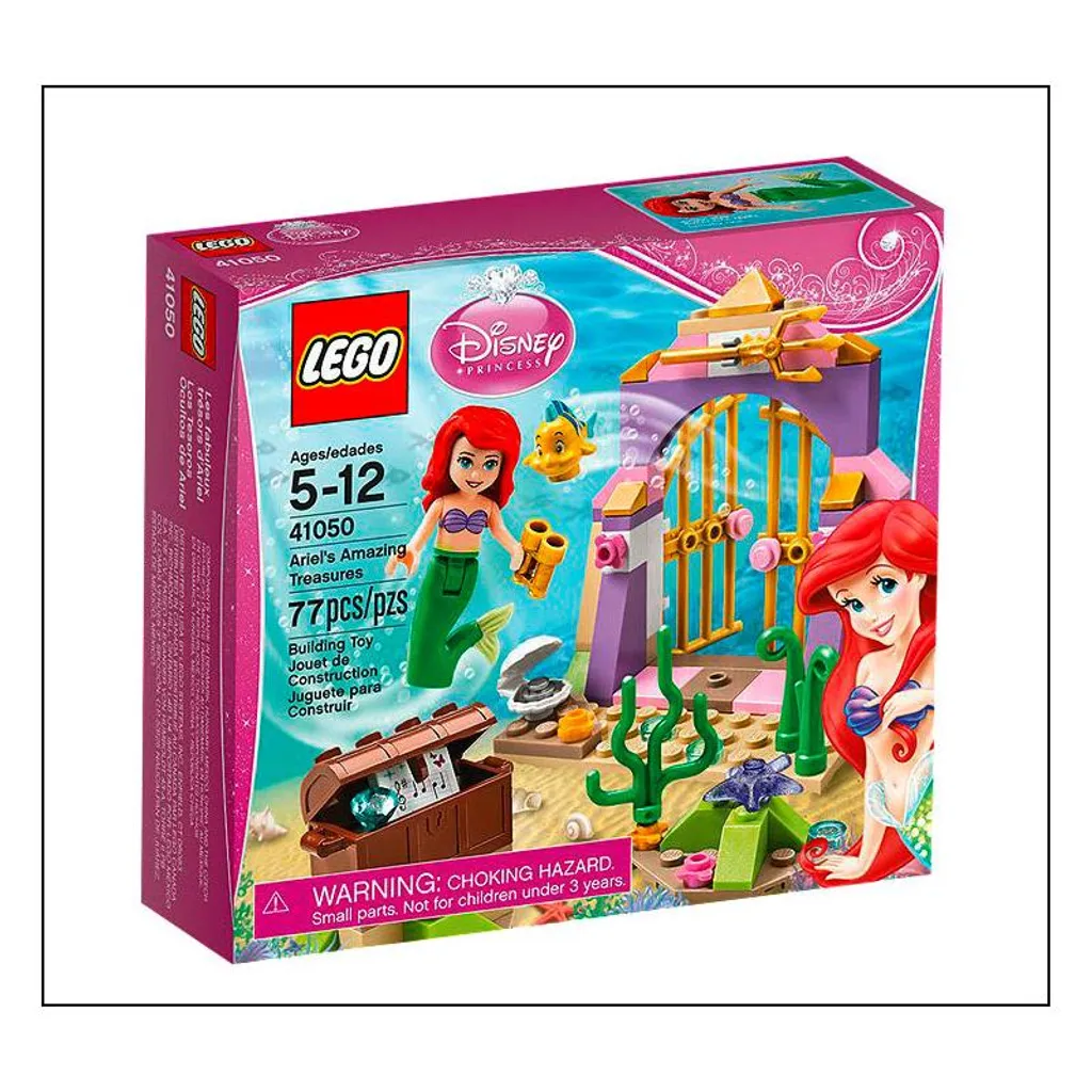Lego Disney Princess 41050 Le coffre secret d'Arielle la Petite Sirène