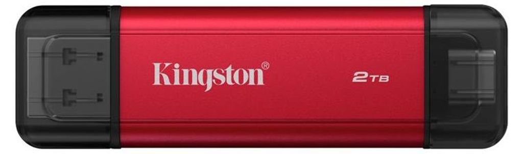 Kingston Technology 2TB SSD portatile con doppio USB-A/C, Immagine del prodotto 
