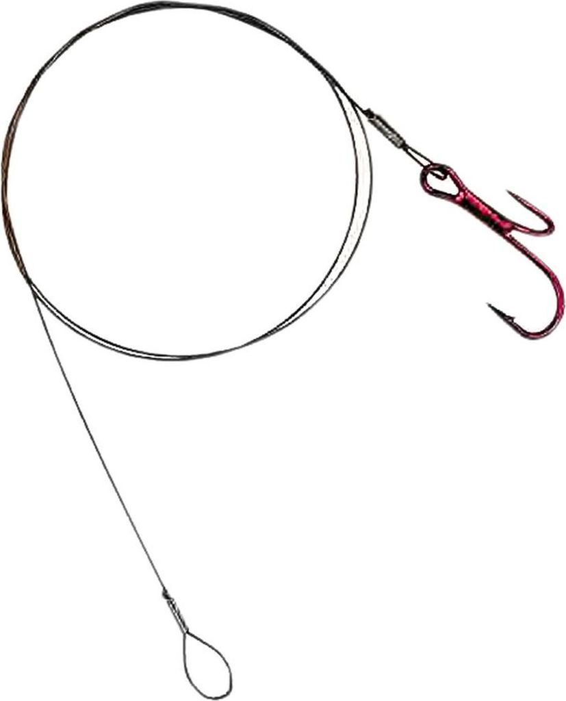 NLC  1x19 mit Ryder Doppelhaken 8 kg Haken  1/0 Produktbild 