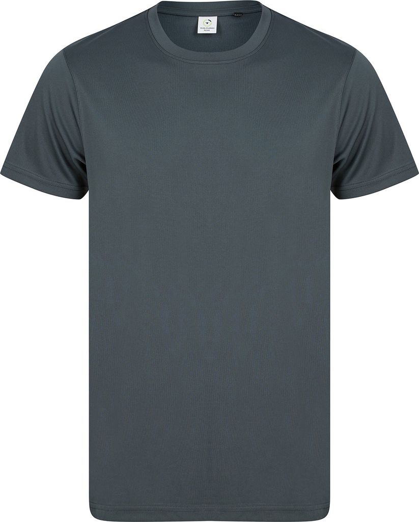 Tombo - T-Shirt recyceltes Material für Herren RW8508 (XXL) (Anthrazit)