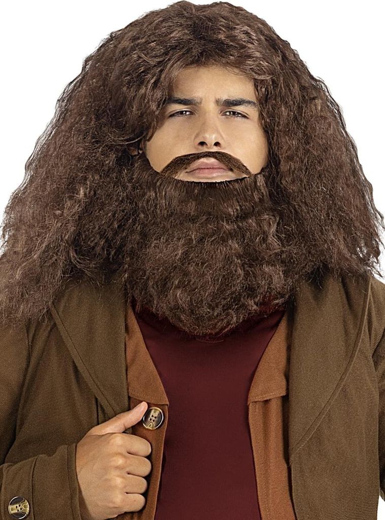 Harry Potter – Hagrid Perücke mit Bart Produktbild 