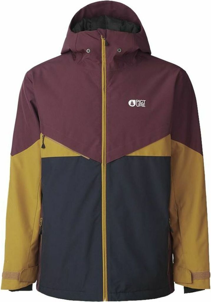 Skijacke Picture Stone Burgunderrot Herren - M