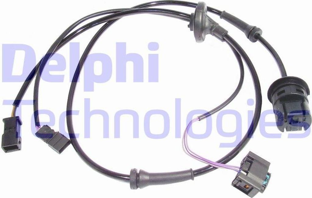DELPHI SS20190 Raddrehzahlsensor OE 131433 kompatibel mit Superb, Passat 3B