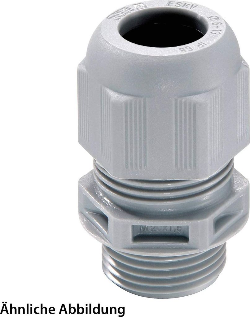 WISKA Verschraubung niedrige Temperatur M25x1,5 lang Polyamid (PA) Gewindelänge 15,0mm - 1 Stück