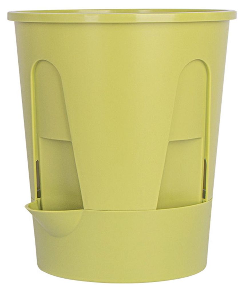 Selbstbewässernder Pflanztopf mit Untersetzer und Belüftung für Phalaenopsis-Orchideen (Zimmerpflanzen) – geeignet für Zuhause, Balkon oder B...