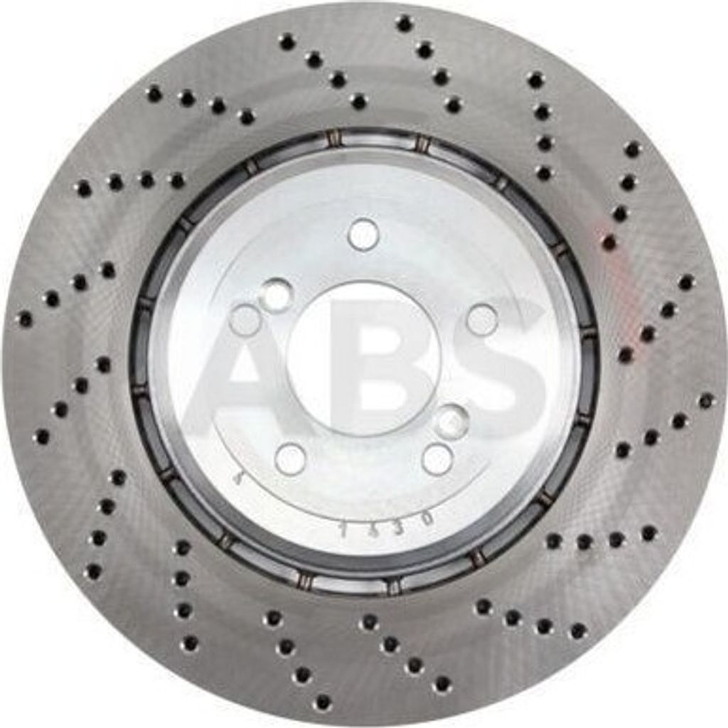 A.B.S. Coated Bremsscheibe für BMW 5 Limousine (E60) 5 Touring (E61) 6 Coupe (E63) 6 Cabrio (E64) 370mm 18057