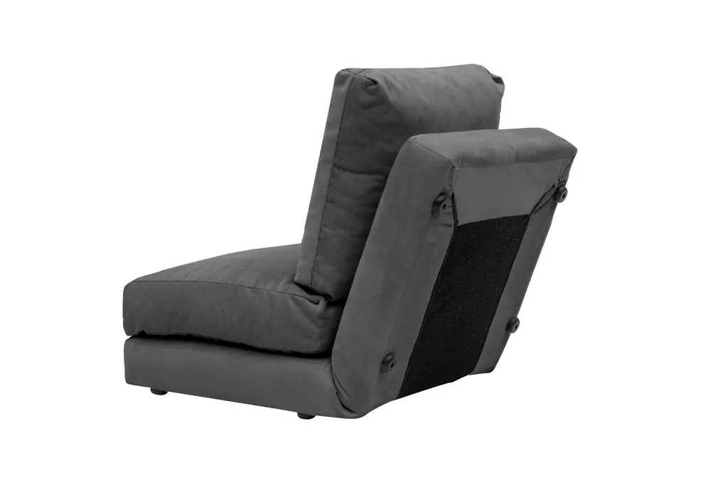 Canapé-lit convertible gris Taida FTN2317 Hanah Home en métal