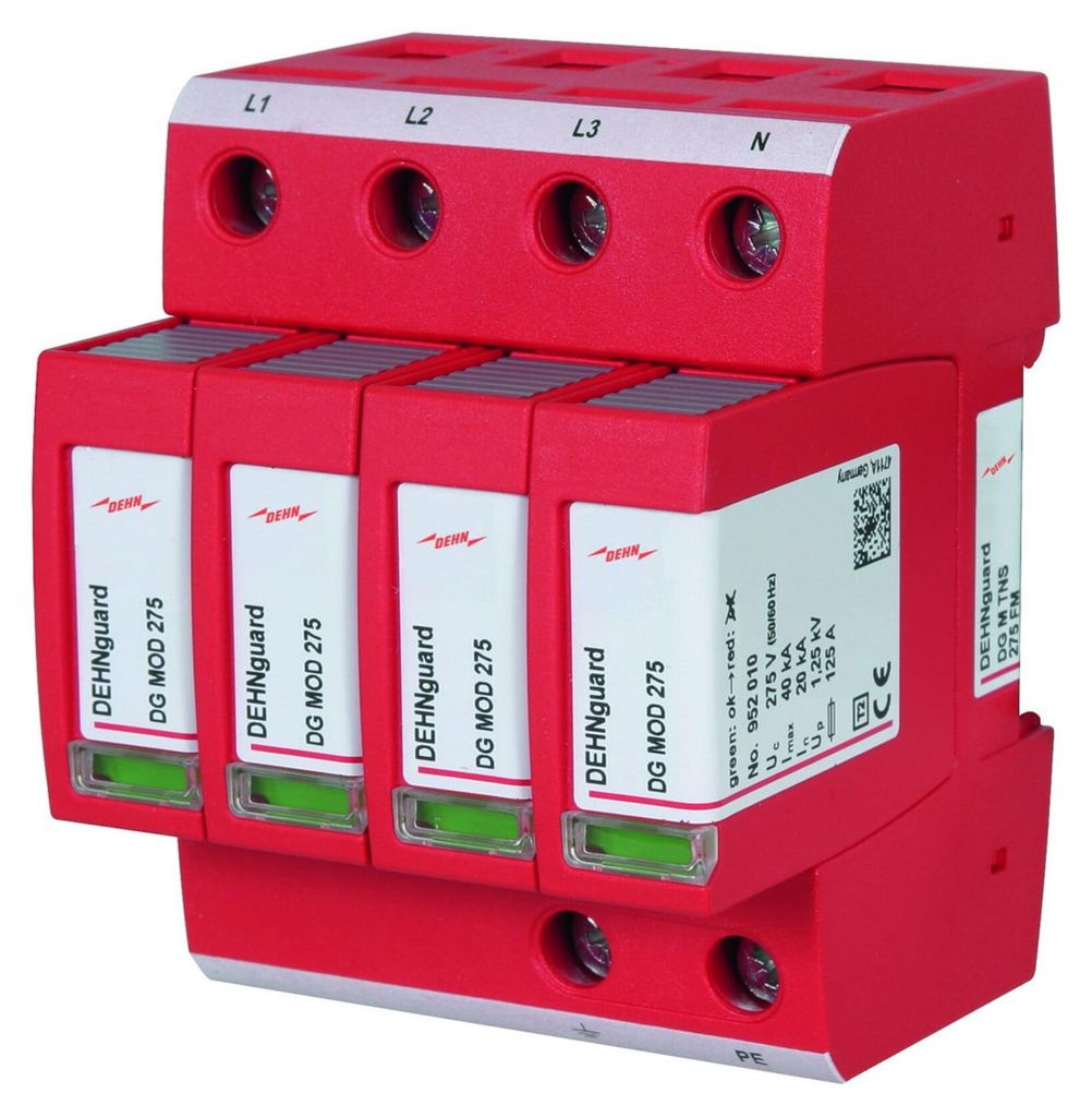 DEHN Guard 230/400V,IP20,Typ2 DG M TNS 275 FM svodič napětí Obrázek produktu 
