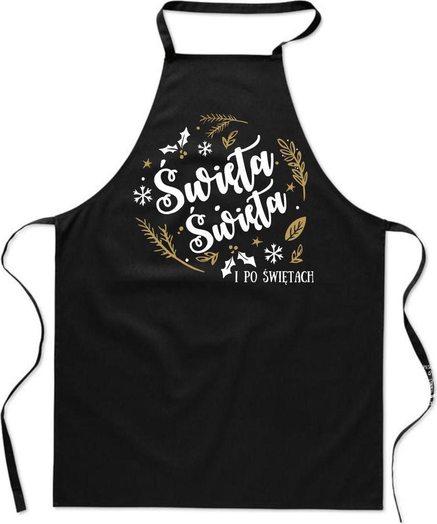 Küchenschürze mit Weihnachts- und Nachweihnachtsdruck, Geschenk für Damen und Herren