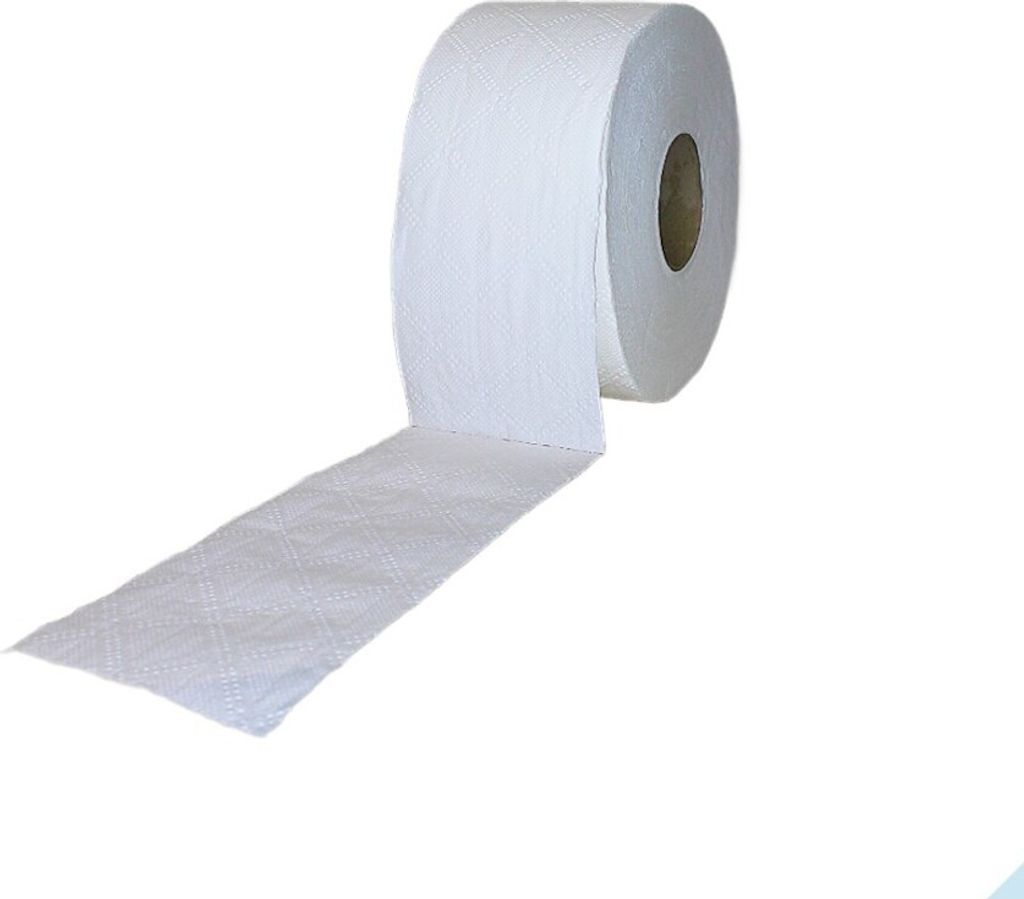 Toilettenpapier Mini Jumbo Rolle MULTI-ROLLE, 2-lagig, weiß, 12 Rollen á 200 m