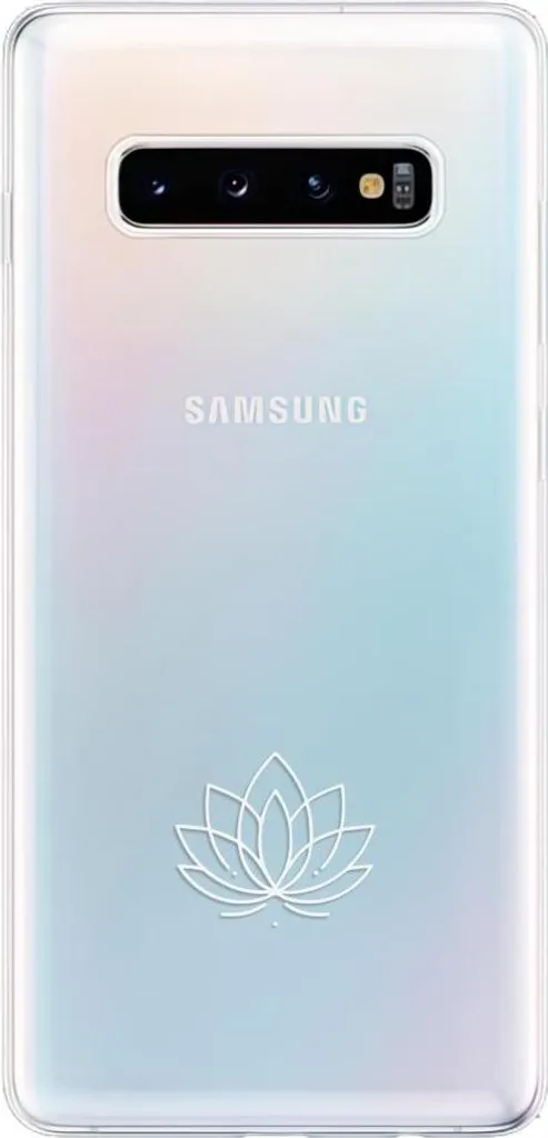 Coque iSaprio Lotus pour Samsung Galaxy S10 - Étui de Protection Clair