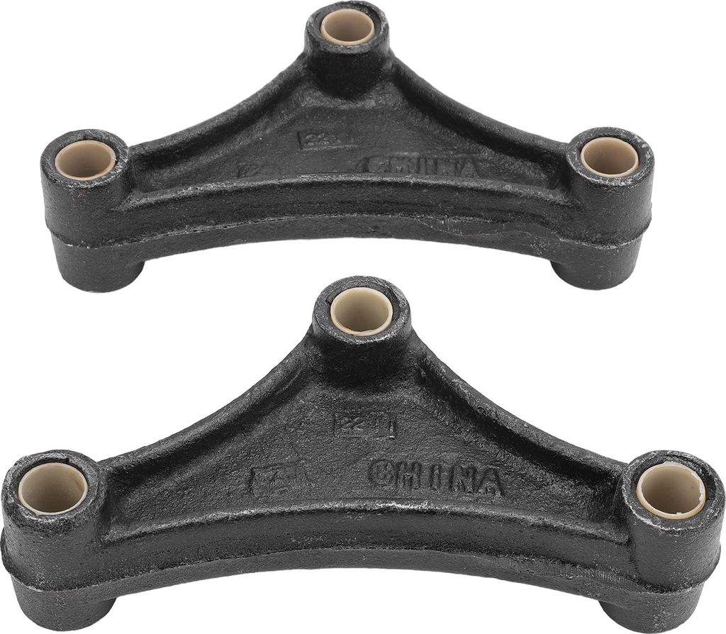 2 Stück 6,13 Zoll Anhänger-Blattfederausgleicher 9/16 Zoll Loch EQ 356 für 1 3/4 Zoll breites Mittelgelenk
