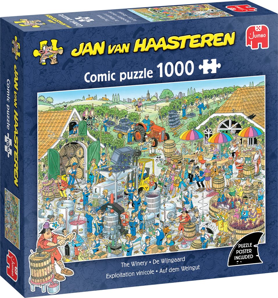 JUMBO Puzzle JvH Entryzn vno 1000 dlks