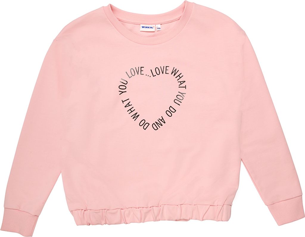 Felpa bambina Heart - rosa - 158 Immagine del prodotto 