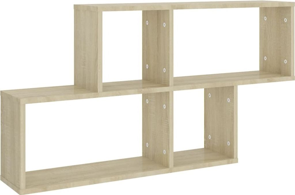 vidaXL Étagère murale Chêne Sonoma 100x18x53 cm Bois Image du produit 