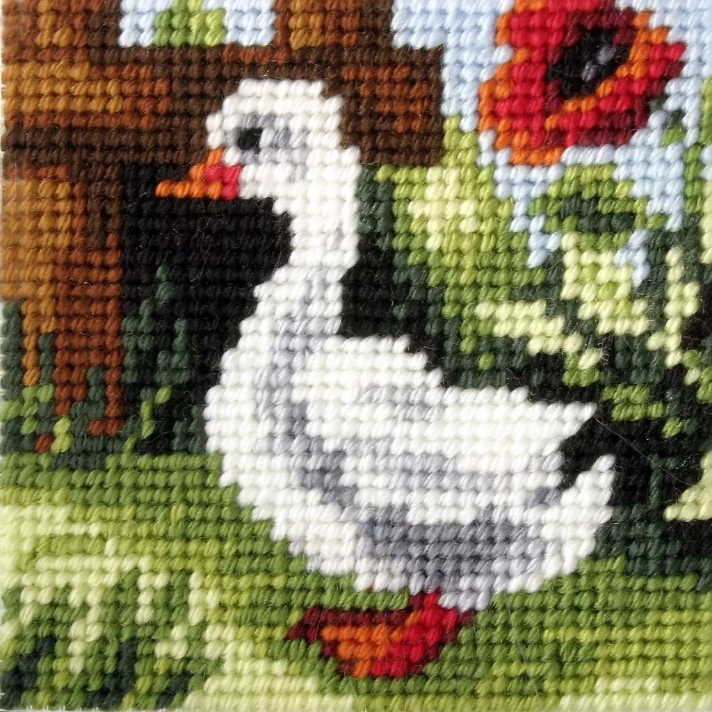 Stickset „Mein erstes Sticken: Die Gans“