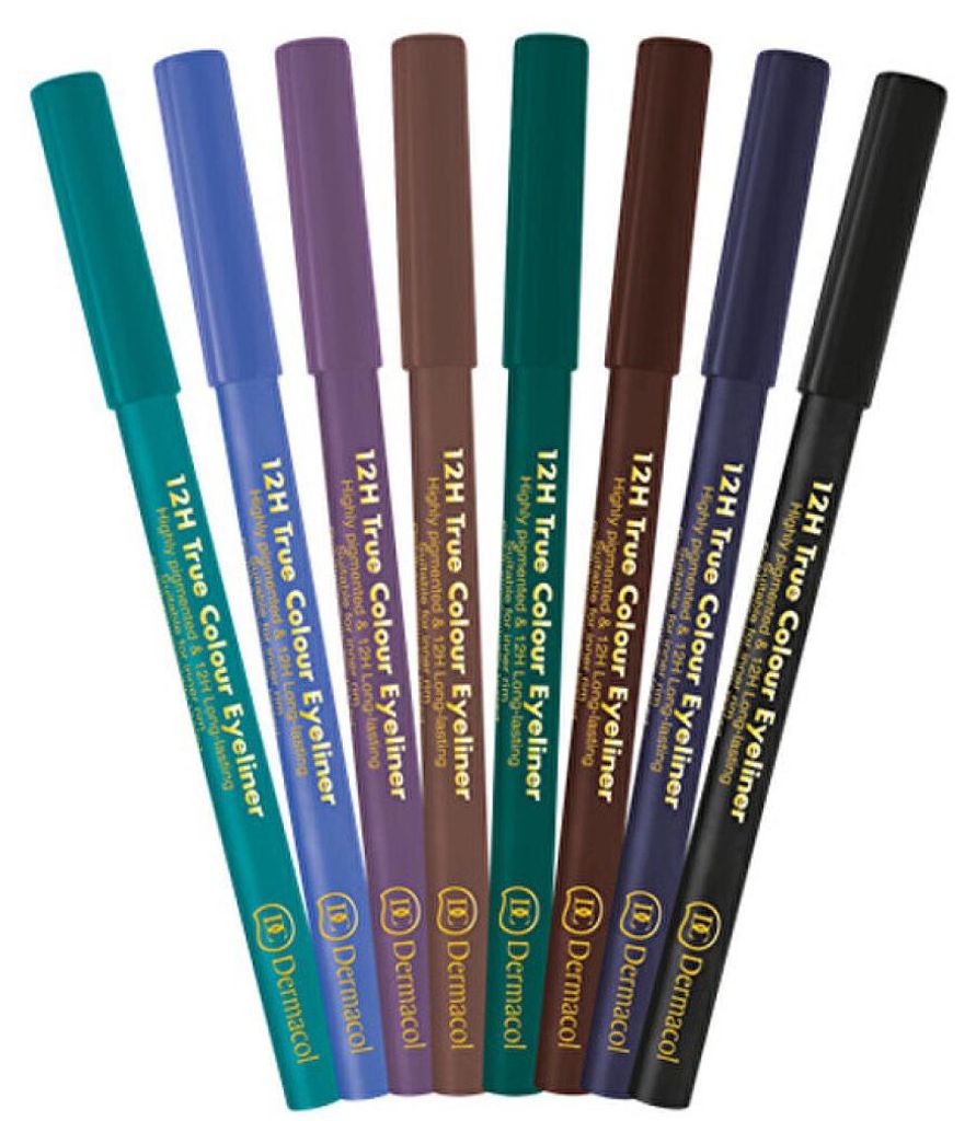 Dermacol 12H True Colour Eyeliner 5 Green Eyeliner 2 g Produktbild 