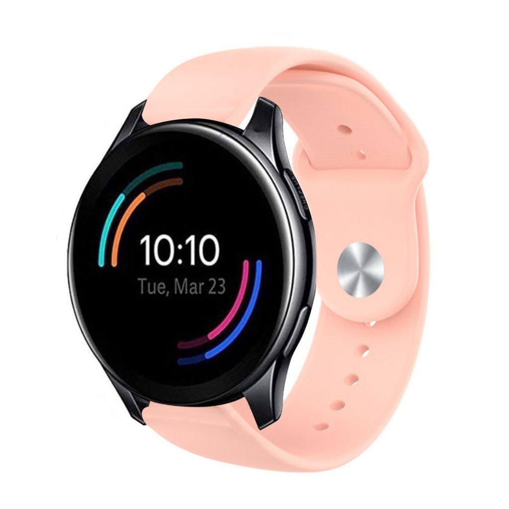 Strap-it OnePlus Watch Sportarmband (Rosa)