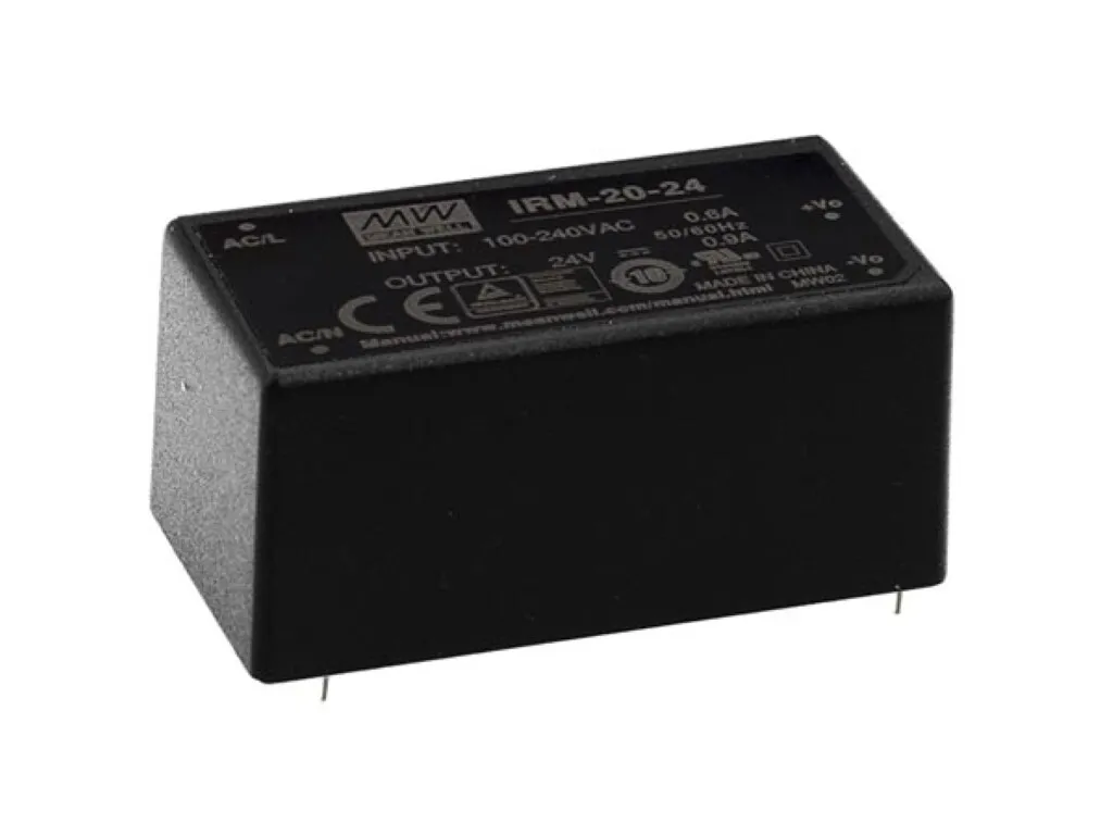 Alimentation 24V 20W Mean Well Stable : Fini les Chutes de Tension