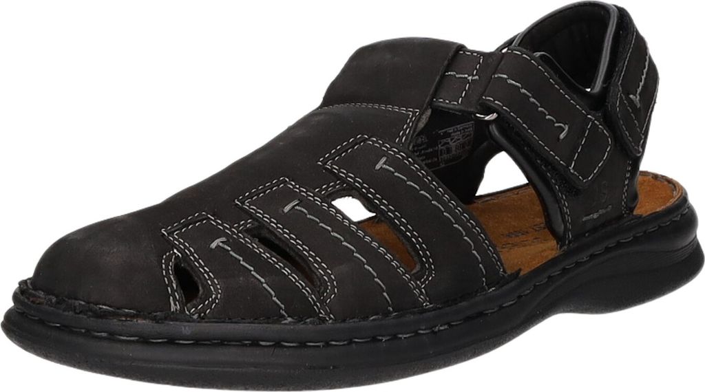 Josef Seibel Max 92 Sandalen in Übergrößen Schwarz 10992 TE21 100 große Herrenschuhe