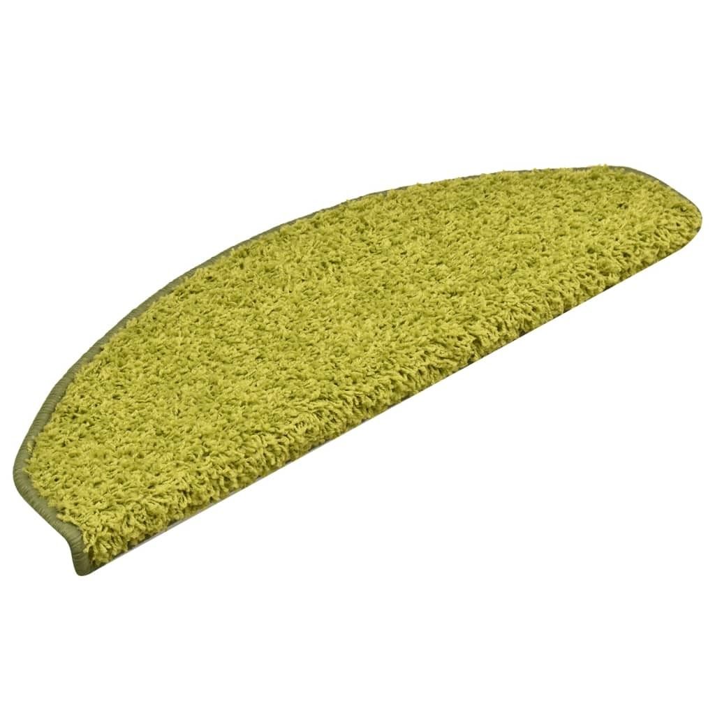 Hochwertigen Möbel Stufenmatten - Grün Stufenmatten 15er-set 65x21x4cm Grün Halbrund Groß NEU7512755