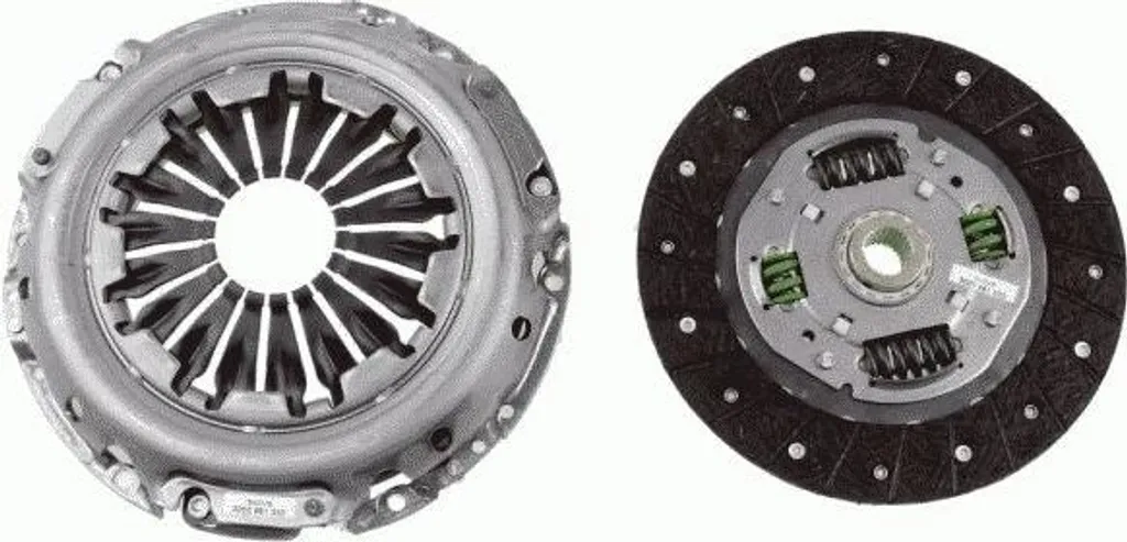 Stop patinage : Kit d'embrayage SACHS 3000 951 330 pour Laguna 8200028645