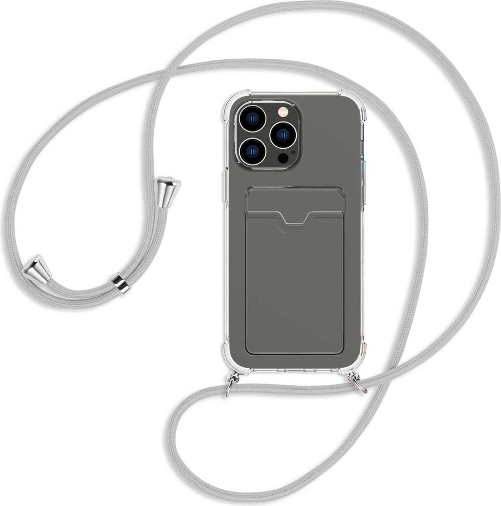 Handykette Backcover-Schutzhülle mit Band (Metall Produktbild 
