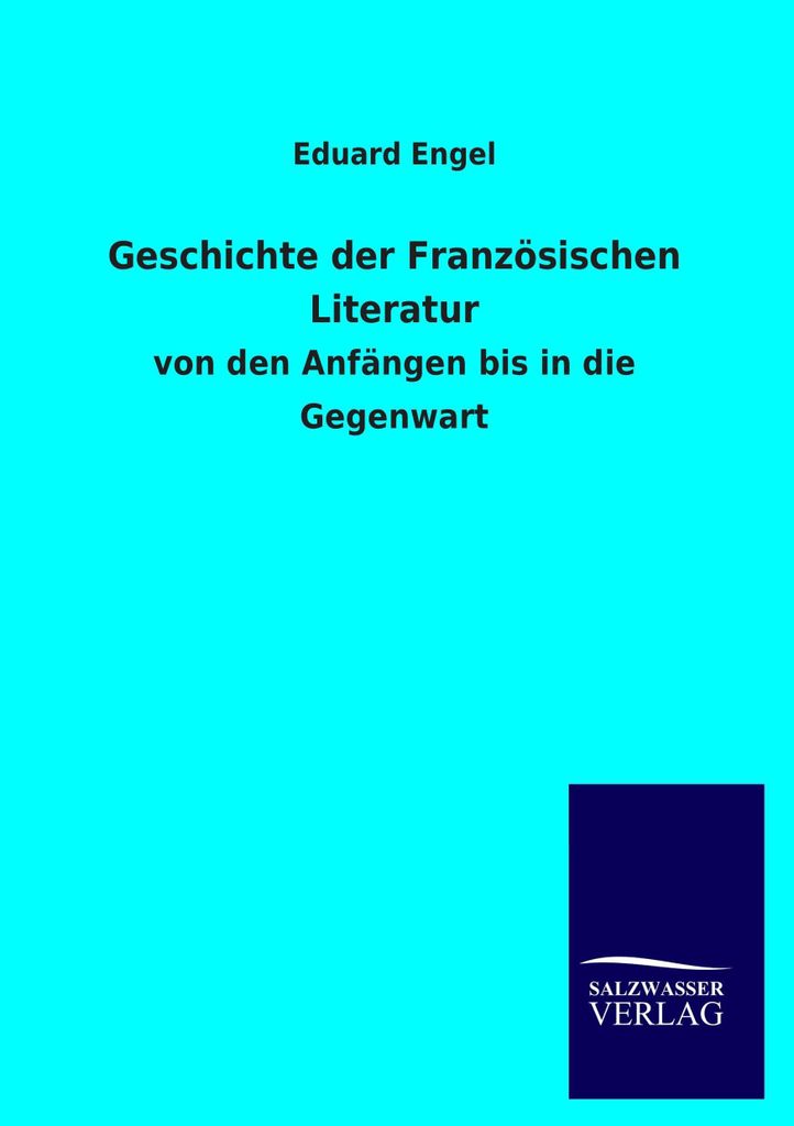 Geschichte der Französischen Literatur