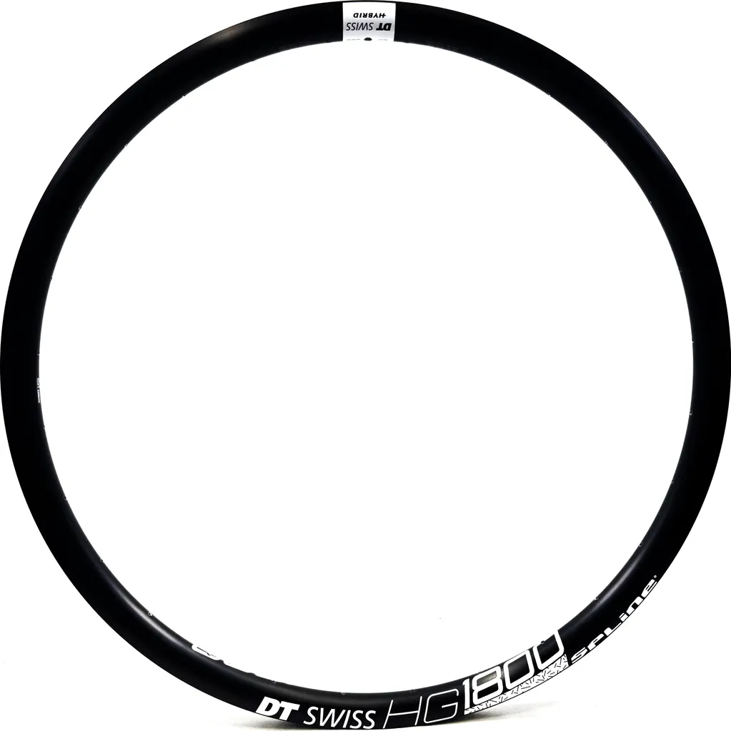 Jante DT Swiss HG1800 pour montage de roue Gravel 27,5 pouces noire