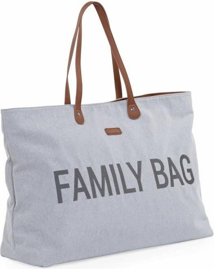 Wickeltasche Childhome Family Bag Grau