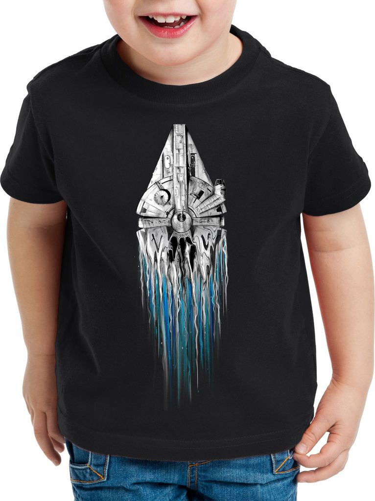 A.N.T. Rasender Falke Solo Kinder T-Shirt falkon millennium falcon tie han