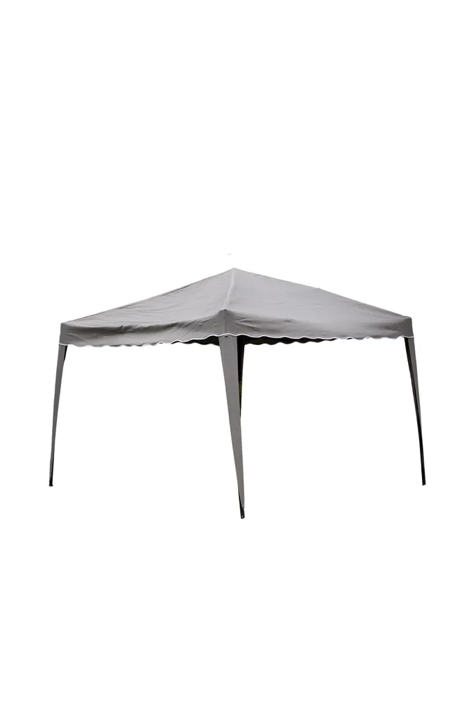 Pavillon de jardin bicolore Easy, tente de réception amovible 9m² - 7