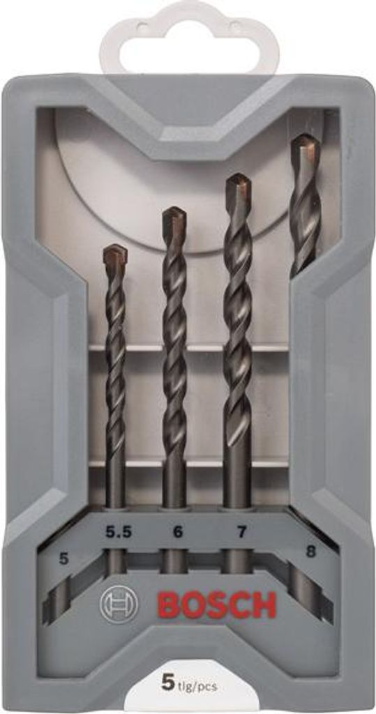 5-tlg. CYL-3 Betonbohrer-Set, 5-8 mm