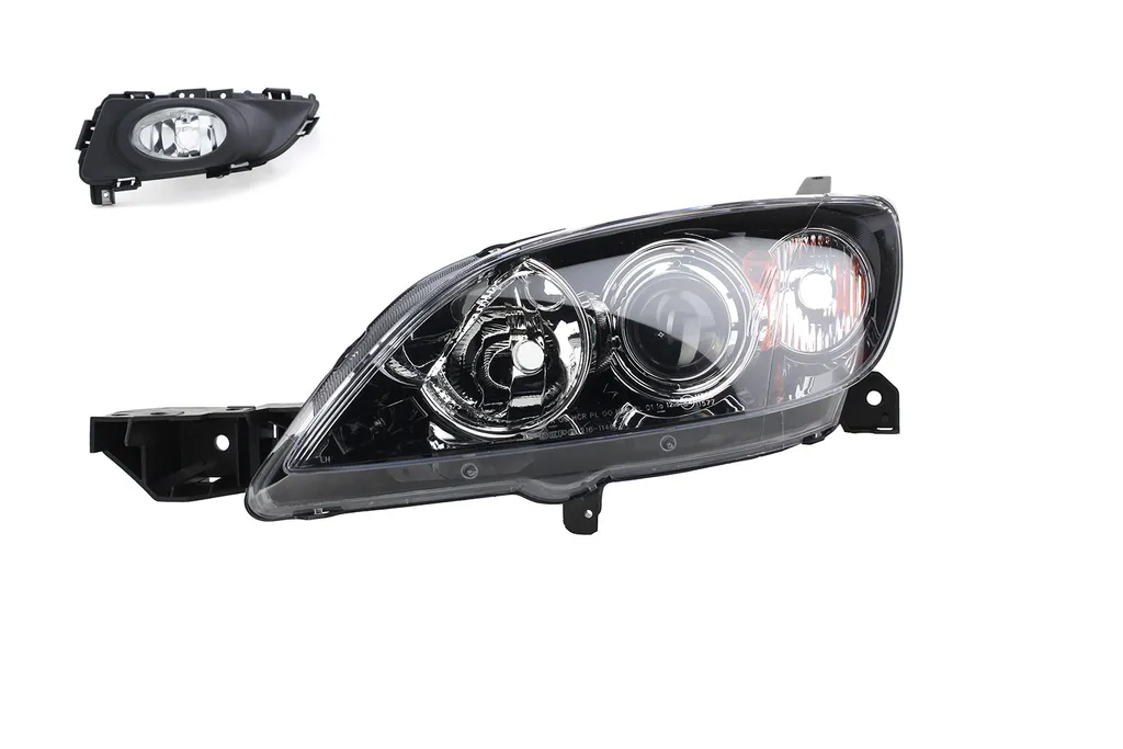 Faro Alogeno Johns Mazda 3 BK (03-09) Sinistro HB3 H7 | Ricambio OEM BP4K510L0E