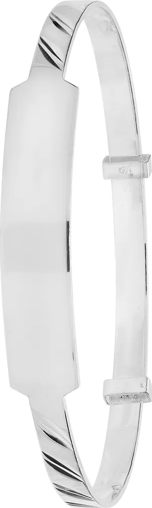Bracelet Jonc Bébé Argent 925 de 46mm, Bijou Enfant Extensible Chic