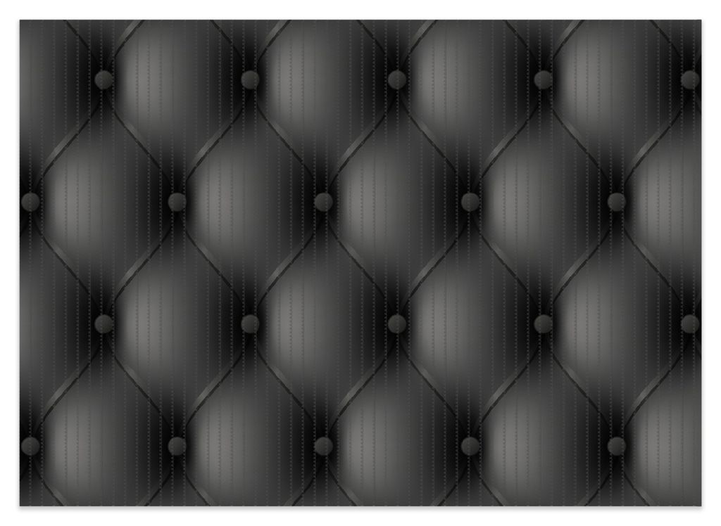 Wallario Duschmatte Antirutschmatte Badmatte Fußmatte Schwarze Ledertür, Größe ca. 70 x 50 cm